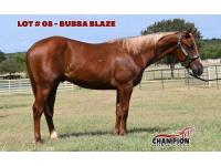 LOT 08 - BUBBA BLAZE